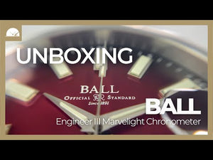 Montre Automatique Ball Engineer III Marvelight Chronometer, NM9026C-S6CJ-RD