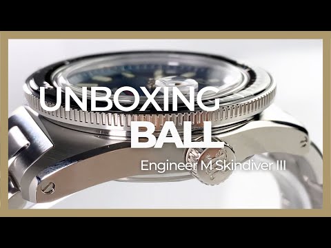 Montre Automatique Ball Engineer M Skindiver III, COSC, LE, DD3100A-S1C-BE