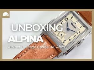 Montre Automatique Alpina Alpiner Heritage Carrée 140 Années Argent AL-530SAC3C6
