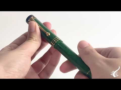 Stylo Plume Aurora Internazionale, Or 18k, Edition Limitée, 19A-V