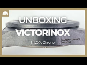 Montre à Quartz Victorinox I.N.O.X. Chrono, Carbone, Noir, 43 mm, V241989.1