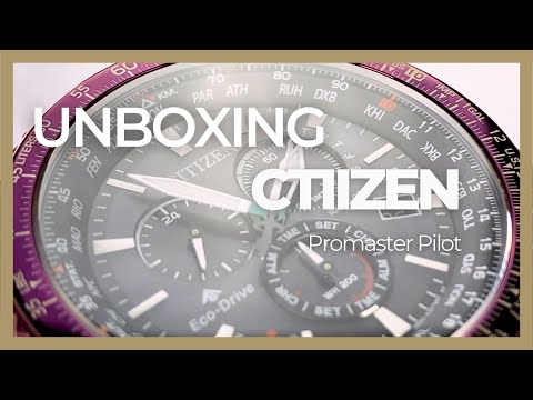 Montre à Quartz Citizen Promaster Pilot, 40.9 mm, Noir, 20 atm, CB5009-55E