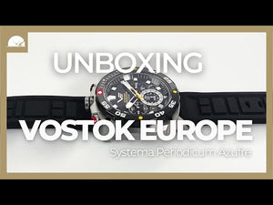 Montre à Quartz Vostok Europe Systema Periodicum Soufre, LE, VK67-650E725-L-BK