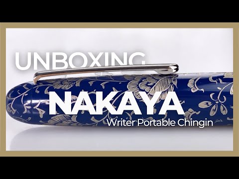 Stylo Plume Nakaya Writer Portable Chingin, Ébonite