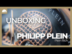 Montre Automatique Philipp Plein Rich, PVD Or, Noir, 46 mm, PWUAA0323