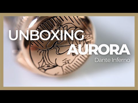 Stylo Plume Aurora Dante Inferno, Édition Limitée et Numerotée, 920PN
