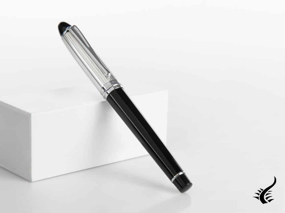 Stylo Plume Aurora Ipsilon en Argent 925 et Résine