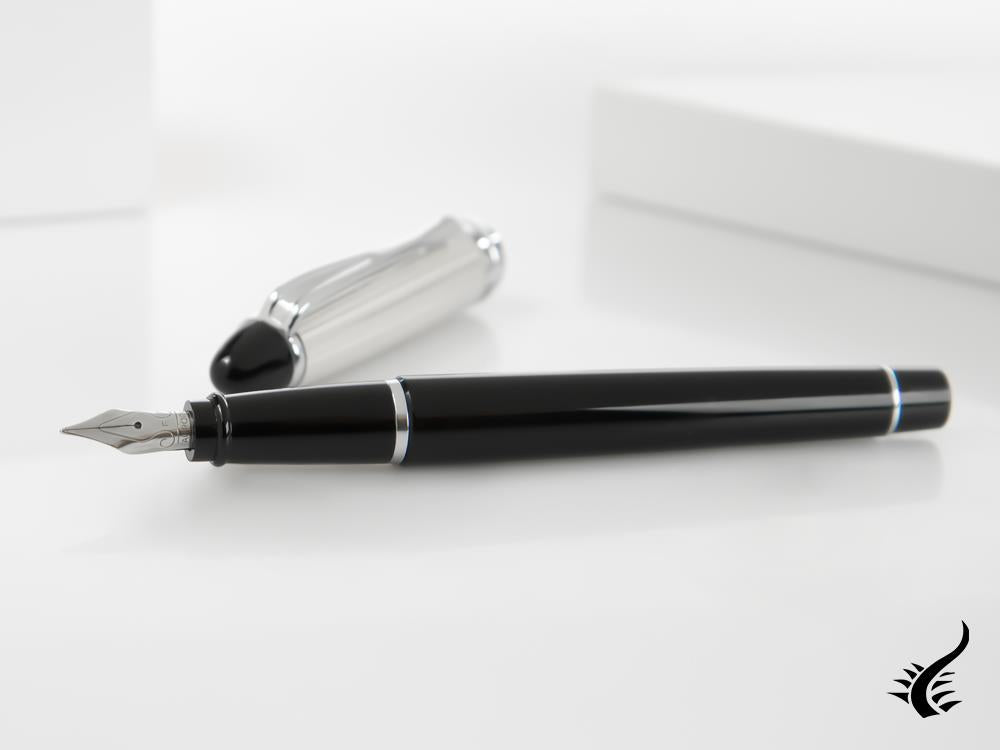 Stylo Plume Aurora Ipsilon en Argent 925 et Résine