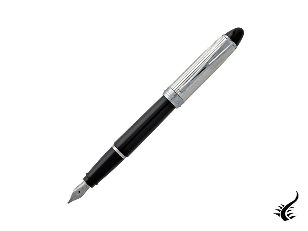 Stylo Plume Aurora Ipsilon en Argent 925 et Résine