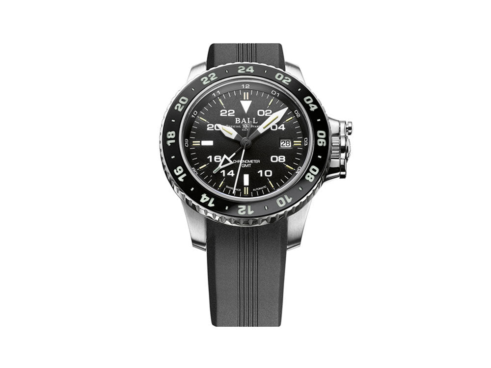 Montre Automatique Ball Engineer Hydrocarbon AeroGMT II, 42 mm, Chronographe