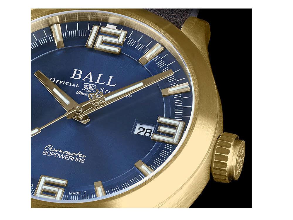 Montre Automatique Ball Engineer M Challenger Bronze, Ed Limitée, ND2186C-L5C-BE