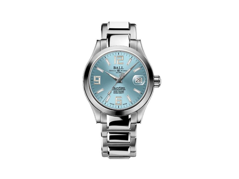 Montre Automatique Ball Engineer III Pioneer II, Bleu Clair, 36mm, LE, NL9616C