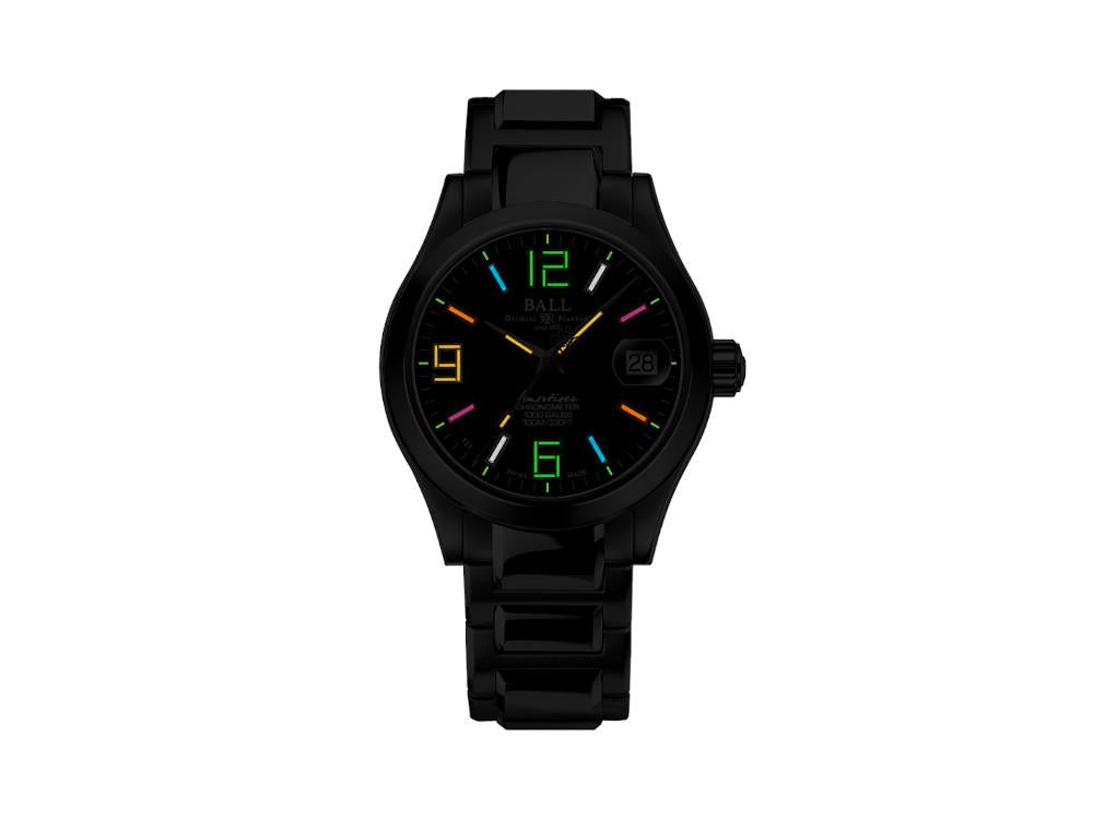 Montre Automatique Ball Engineer III Pioneer II, Noir, 36mm, LE NL9616C-S5CJ-BKR