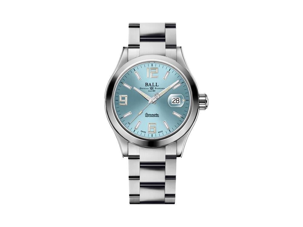 Montre Automatique Ball Engineer M Pioneer II, 40mm, Bleu Clair, NM9032C-S4CJ