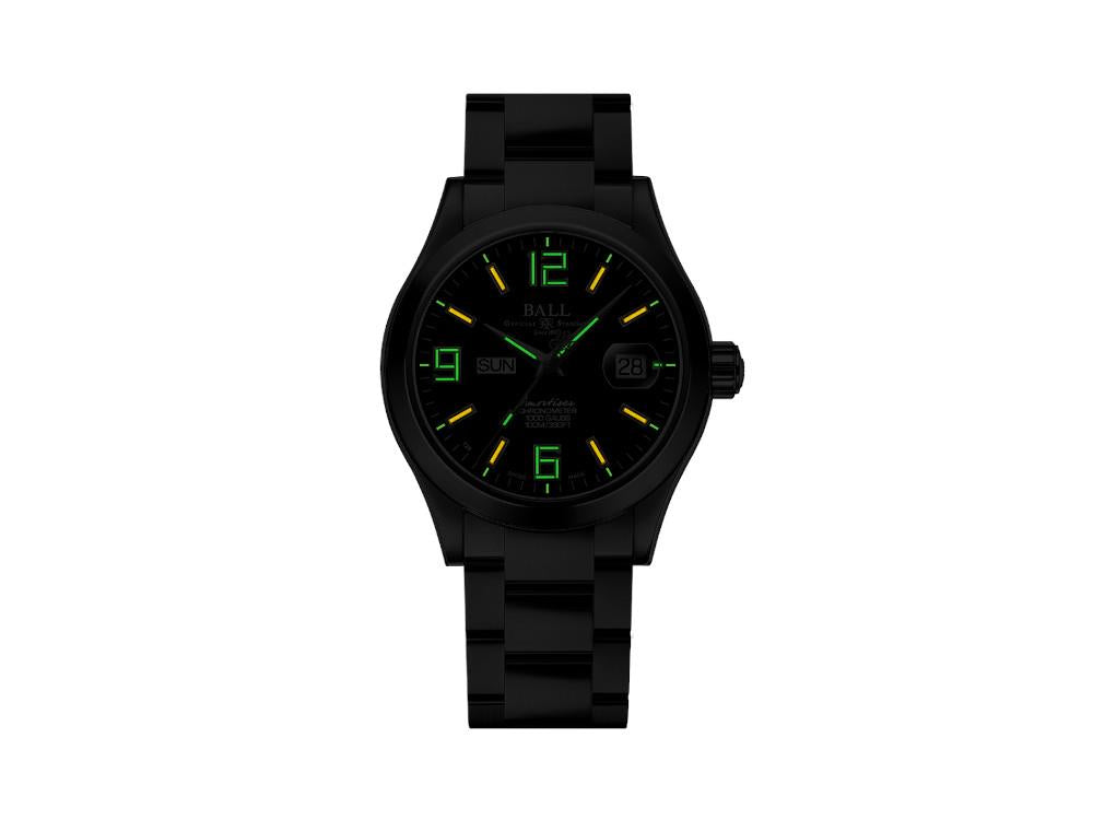 Montre Automatique Ball Engineer III Pioneer II, Bleu, 40mm, LE, NM9036C-S2CJ-BE