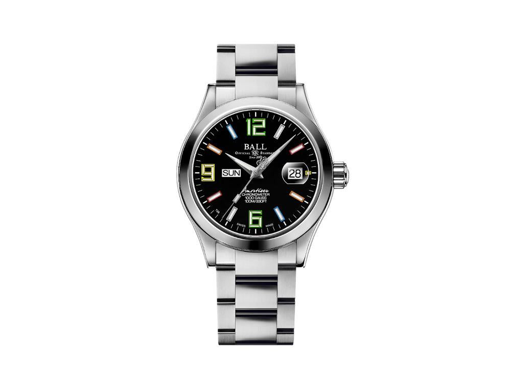Montre Automatique Ball Engineer III Pioneer II, Noir, 40mm, LE NM9036C-S3CJ-BKR