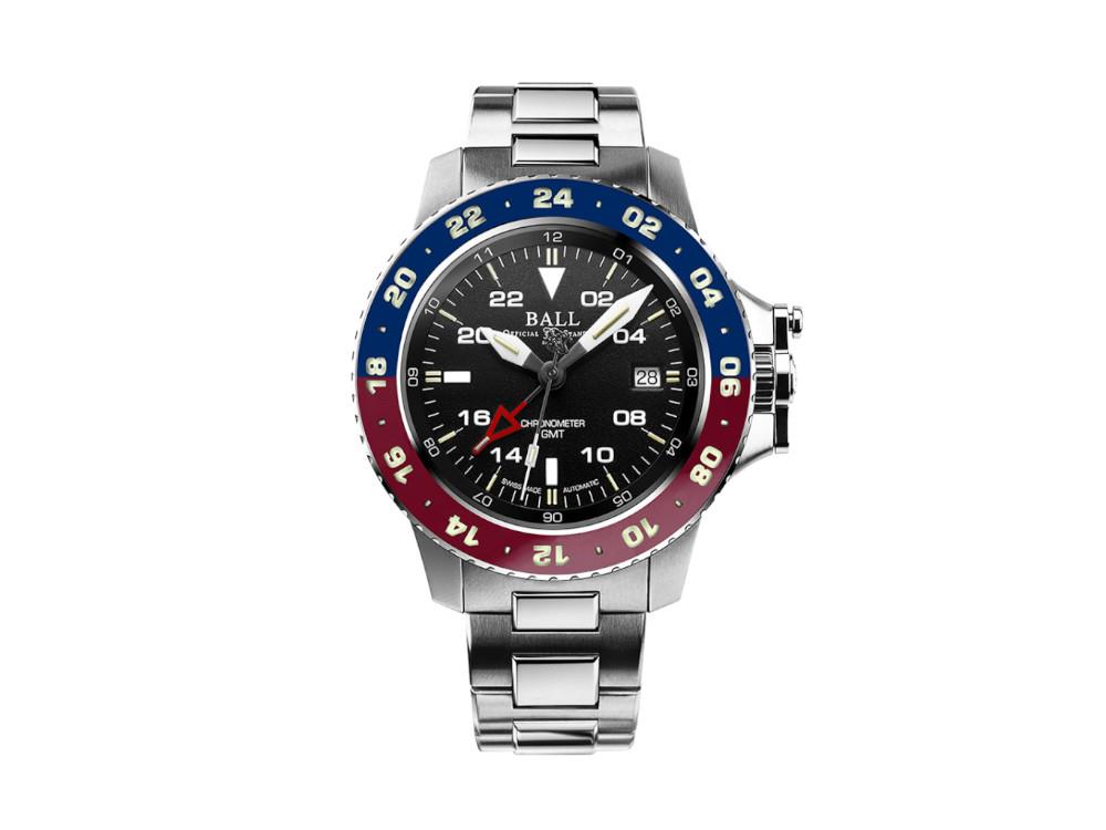 Montre Automatique Ball Engineer Hydro. AEROGMT II, Noir, 40 mm, DG2118C-S9C-BK