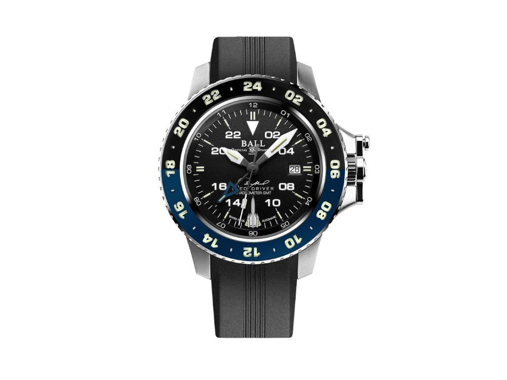 Montre Automatique Ball Engineer Hydrocarbon AeroGMT Sled Driver, Noir, COSC