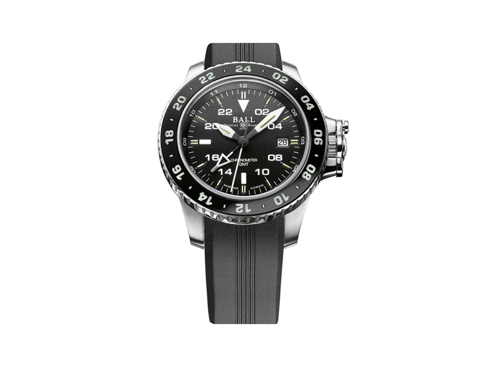 Montre Automatique Ball Engineer Hydrocarbon AeroGMT II, 42 mm, Chronographe