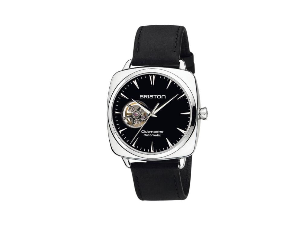 Montre Automatique Briston Clubmaster Iconic, Noir, 40 mm, 18740.PS.I.1.LVCH