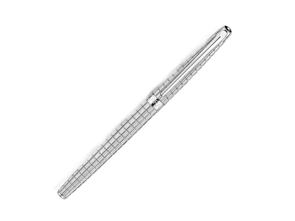 Roller Caran d'Ache Léman Slim Lights, Rhodium, Argent, 4771.386