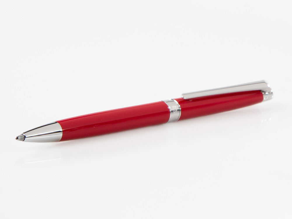 Stylo bille Caran d´Ache Léman Slim Scarlet Red, Laque, Rhodium, Rouge, 4781.770