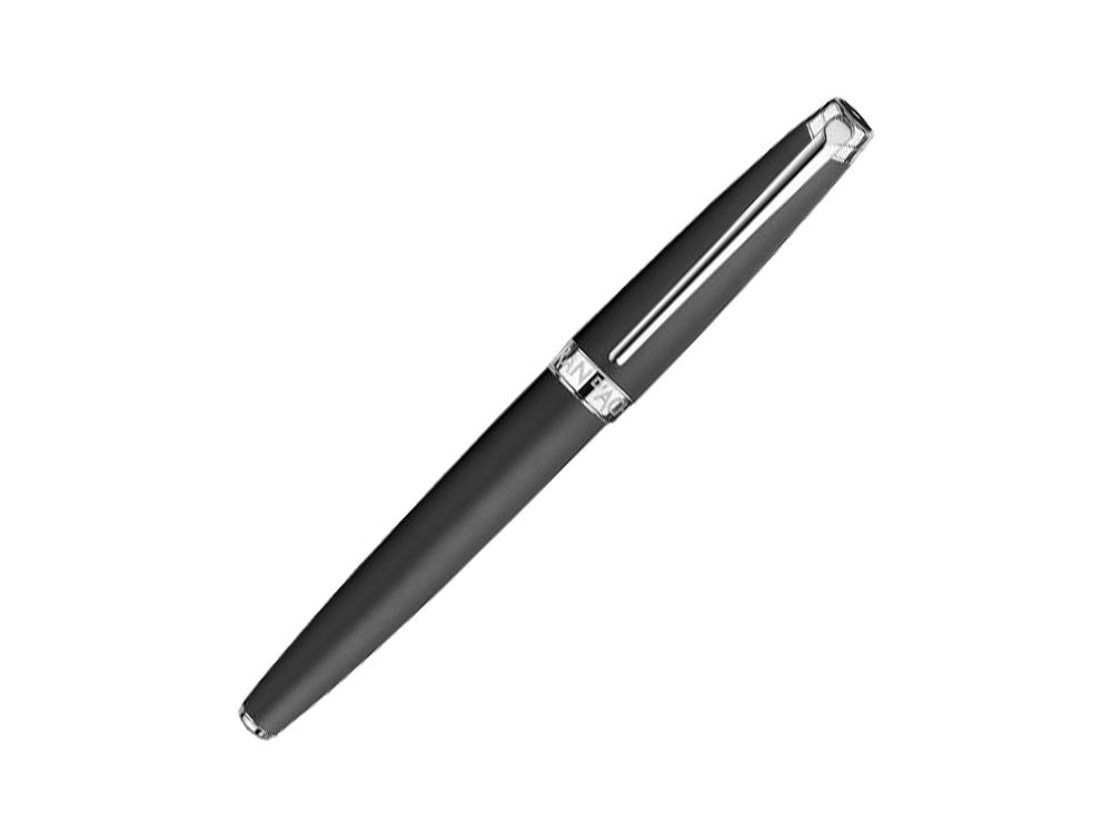 Stylo bille Caran d´Ache Léman Black Matt, Laque Mate, Noir, Rhodium, 4789.496