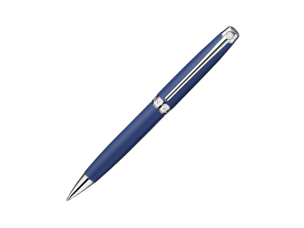Stylo bille Caran d´Ache Léman Blue Night Matt, Laque Mate, Bleu, 4789.449