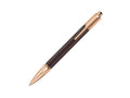 Stylo bille Caran d´Ache Varius Ebony, Ébène, Marron, PVD Or Rose, 4480.142