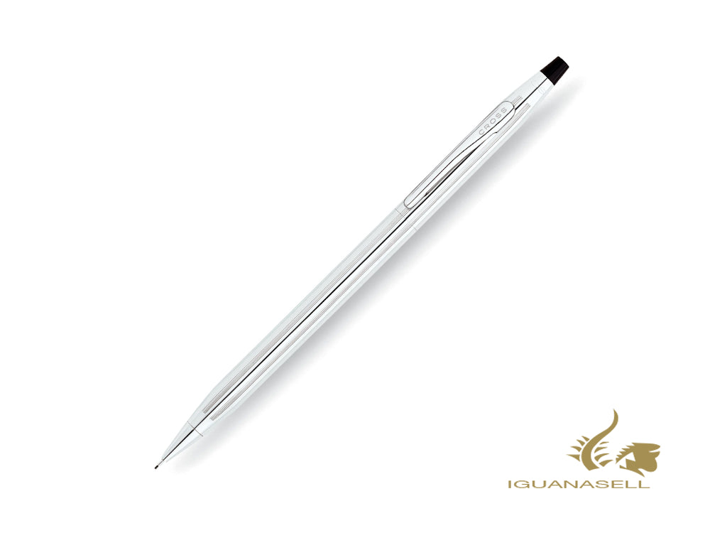 Portemine Cross Classic Century 0.7mm, Chrome, Argent, Poli, Cannelé, 330305