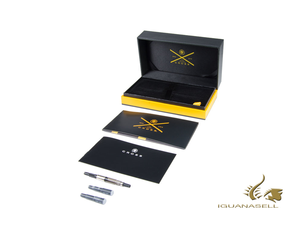 Roller Cross Peerless 125, Laque, Bleu, Attributs platine, Poli, AT0705-14