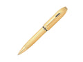 Stylo bille Cross Peerless 125, Plaqué Or 23K, Guilloche, AT0702-4