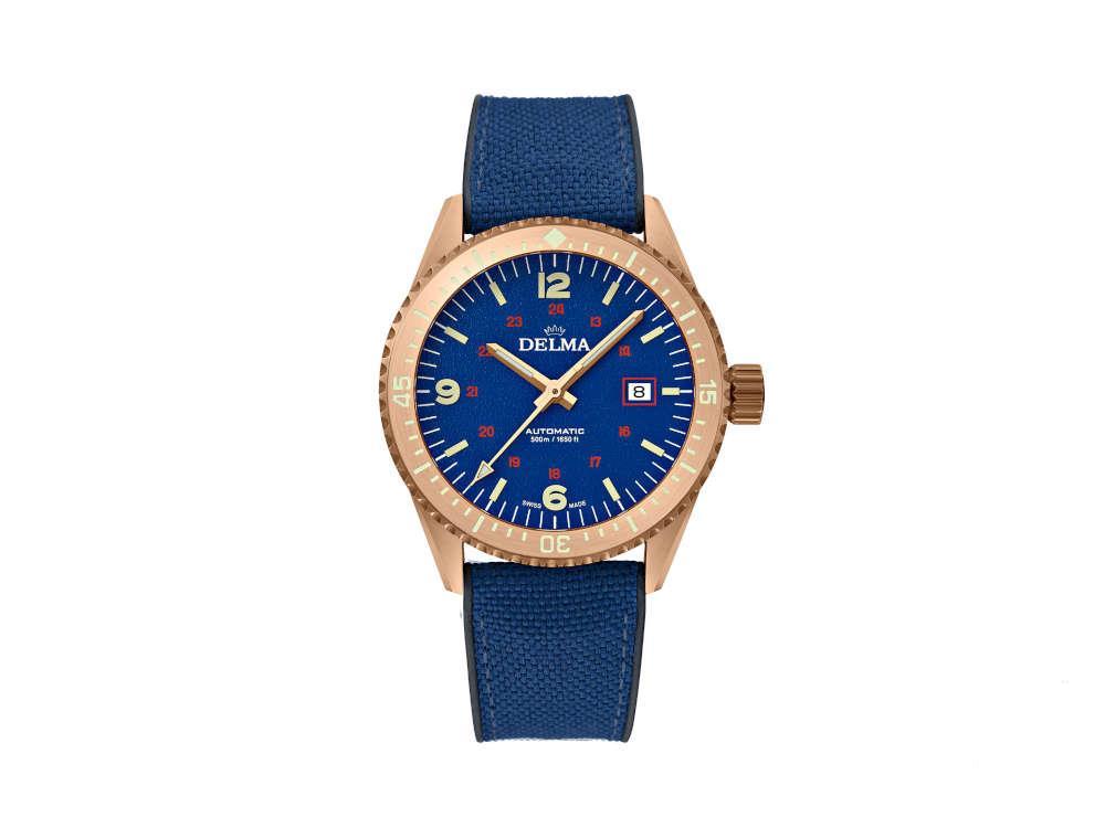 Montre Automatique Delma Cayman Bronze, 42 mm, Edition Limitée, 31601.726.6.044