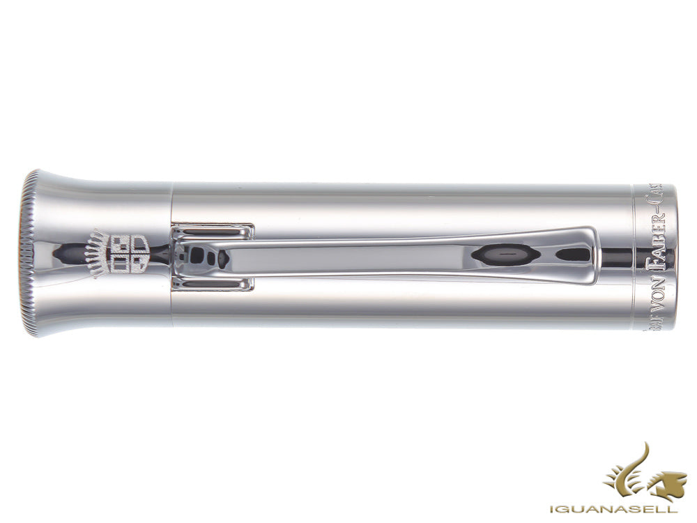 Stylo Plume Graf von Faber-Castell Guilloche India Red, Resine précieuse