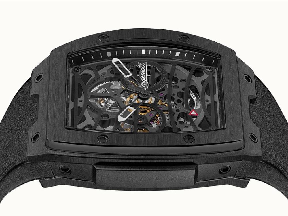 Montre Automatique Ingersoll 1892 The Challenger, 42 mm, Noir, 5 atm, I12307