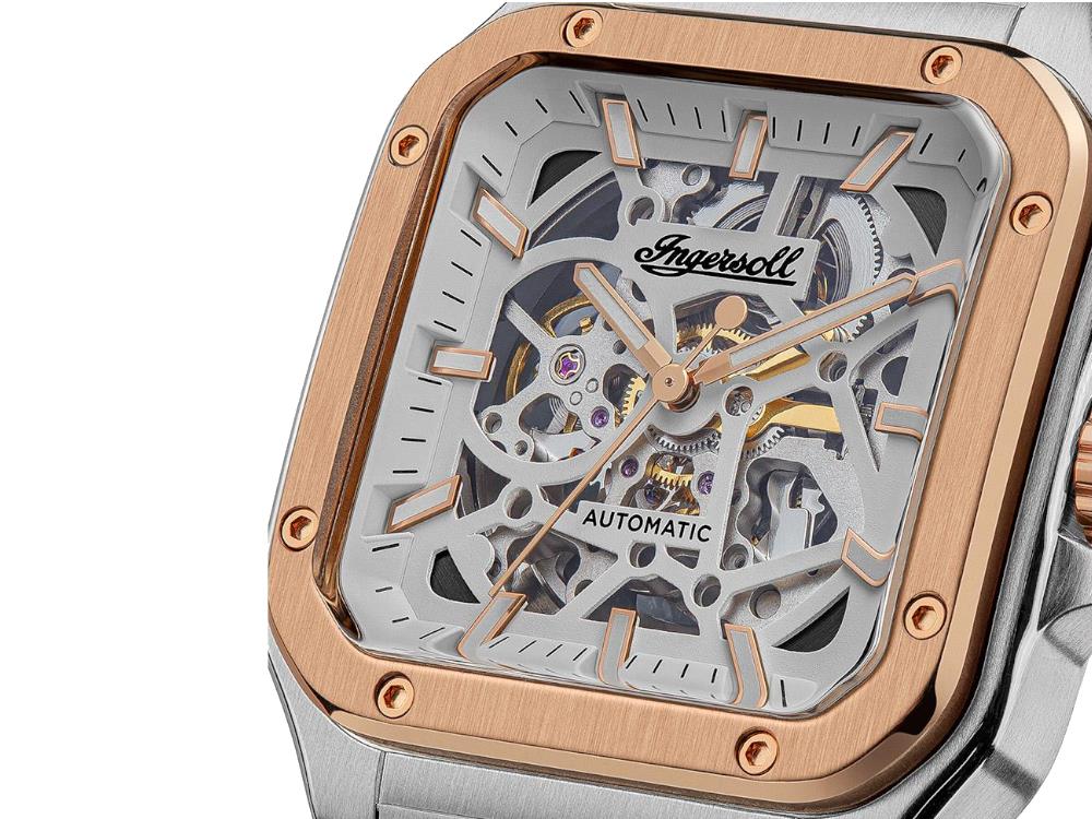 Montre Automatique Ingersoll 1892 The Ollie, 42 mm, Blanc, I14502