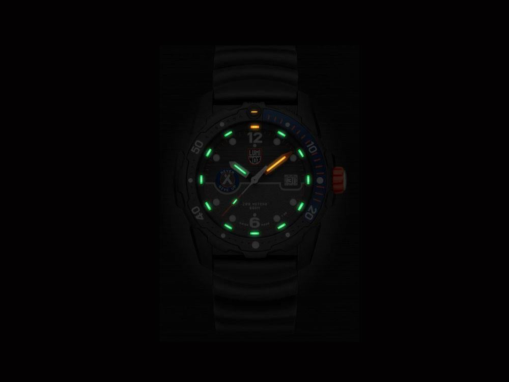 Montre à Quartz Luminox Bear Grylls Survival, Gris, 42 mm, 20 atm, XB.3723