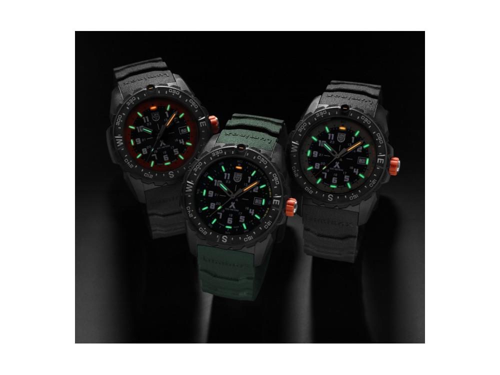 Montre à Quartz Luminox Bear Grylls Survival, CARBONOX™, Noir, 43 mm, XB.3731