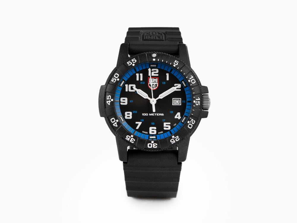 Montre à Quartz Luminox Leatherback Sea Turtle Giant , Noir, XS.0324