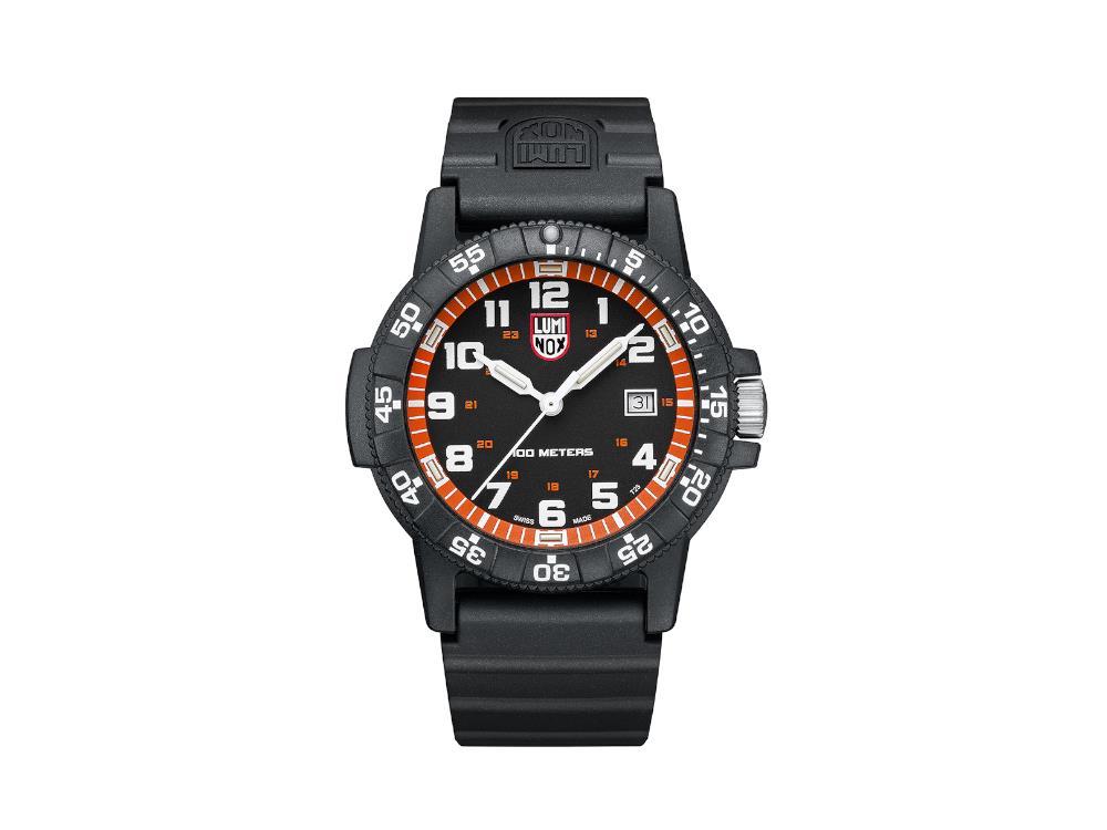Montre à Quartz Luminox Sea Turtle, Orange, CARBONOX™, 44 mm, XS.0329.1