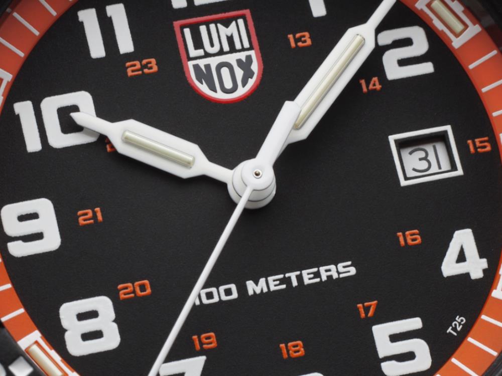 Montre à Quartz Luminox Sea Turtle, Orange, CARBONOX™, 44 mm, XS.0329.1