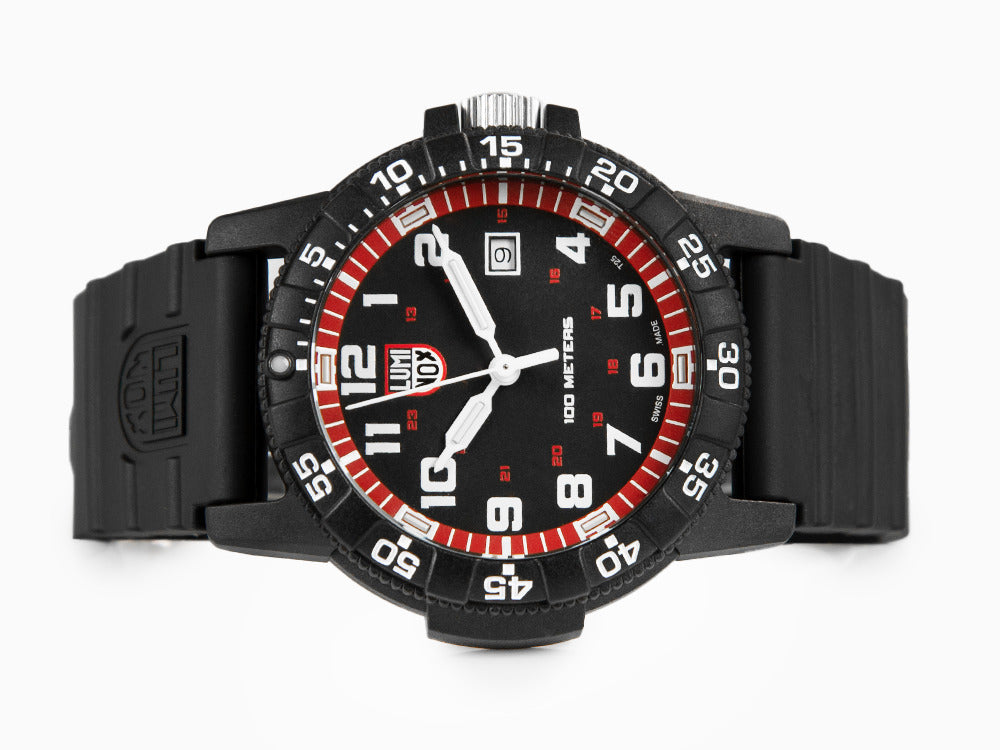 Montre à Quartz Luminox Leatherback Sea Turtle Giant, Noir, XS.0335