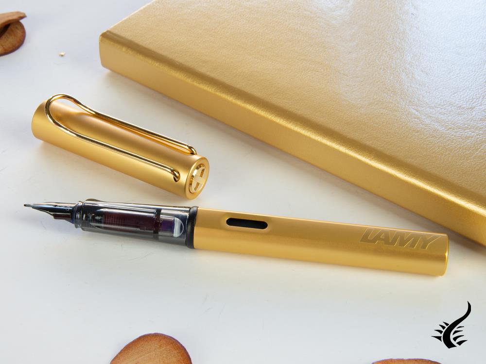 Stylo Plume Lamy LX, Aluminium anodisé, Or, Édition Spéciale, 1231316