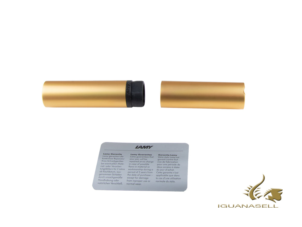 Stylo Plume Lamy LX, Aluminium anodisé, Or, Édition Spéciale, 1231316