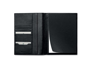 Writing Folder Montegrappa Signet Series, Cuir, Noir, IC00HN00