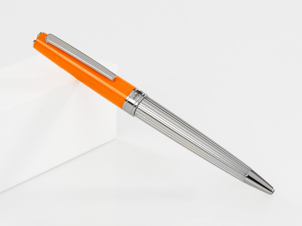 Stylo bille Montegrappa Armonia Duetto, Acier, Orange, ISA1MBAO