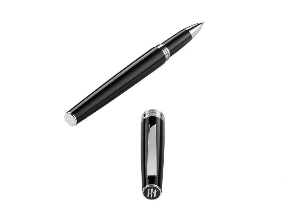 Roller Montegrappa Armonia, Résine, Noir, ISA1RRAC
