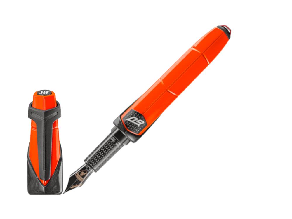 Stylo Montegrappa Automobili Lamborghini 60° Arancio Apodis LE, ISLAN-UO