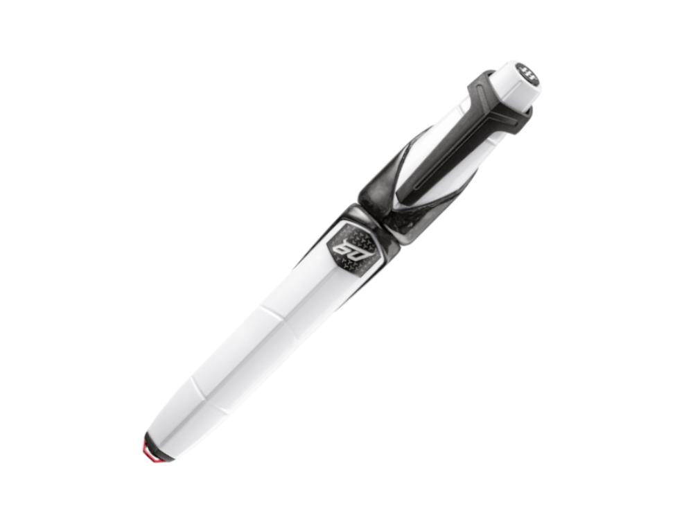 Stylo Montegrappa Automobili Lamborghini 60°Bianco Siderale LE, ISLAN-UW