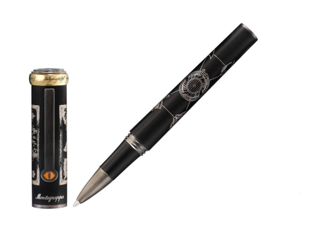 Roller Montegrappa LOTR Eye of Sauron Middle-Earth, Edition Limitée, ISLORRME